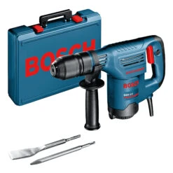 Bosch Schlaghammer GSH 3 E Professional Mit SDS-plus Im Set Im Handwerkerkoffer