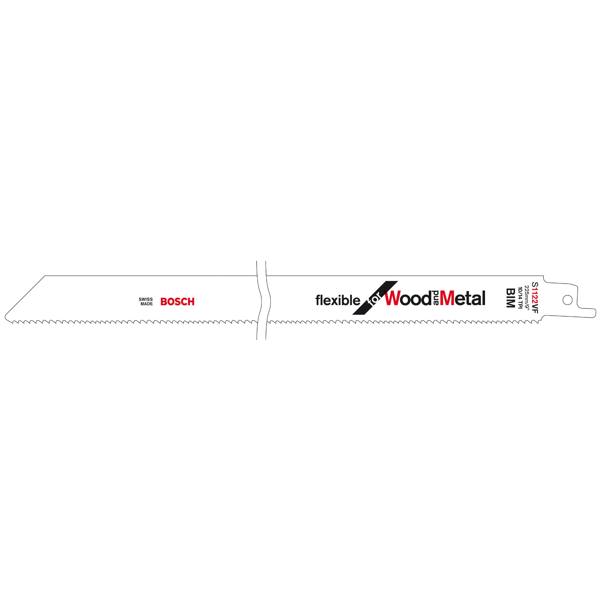 Bosch Säbelsägeblatt S 1222 VF Flexible For Wood And Metal