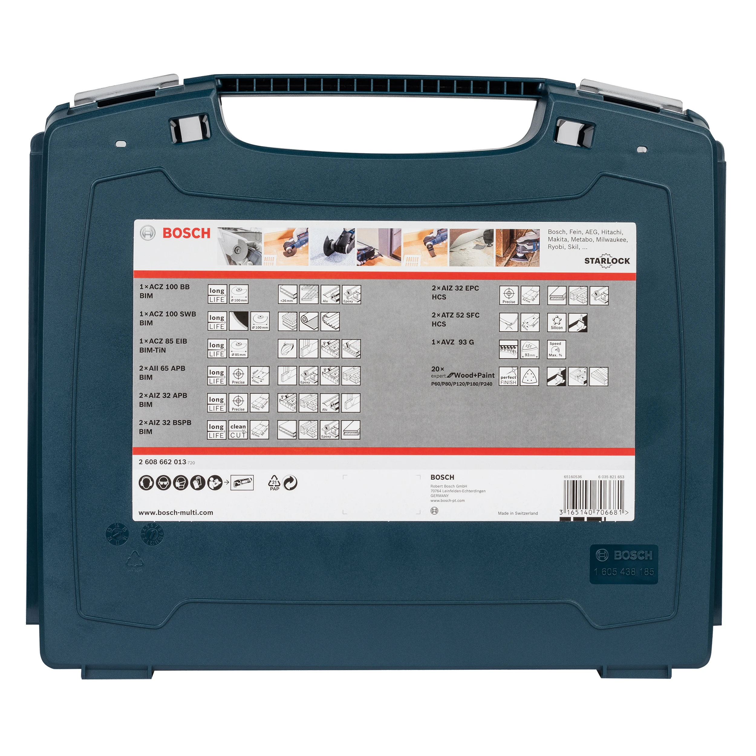 Bosch I-BOXX Pro-Set Innenausbau 36-teilig STARLOCK Multi-Cutter-Zubehör – Bild 3