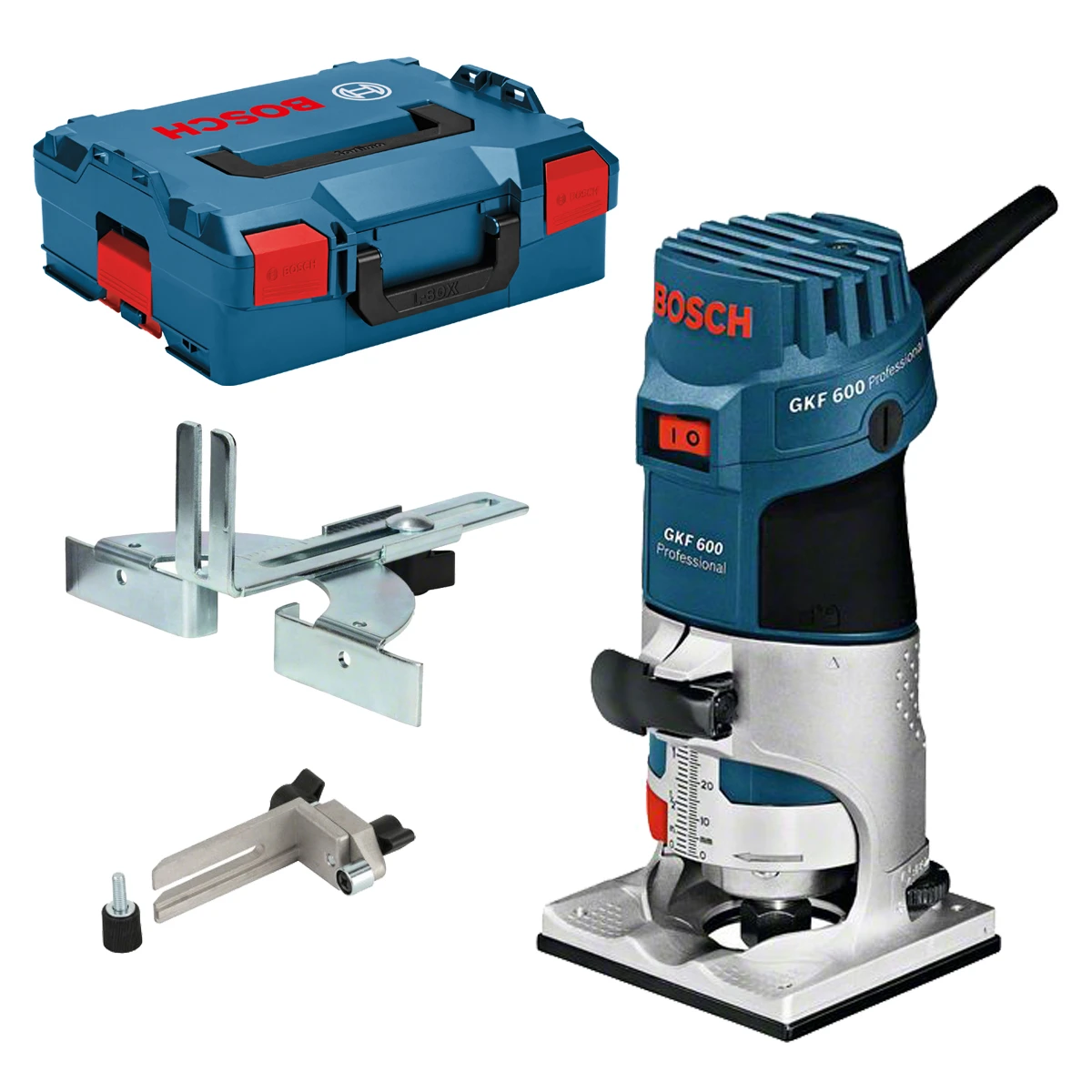 Bosch Kantenfräse GKF 600 Professional Im Set In L-BOXX