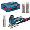 Bosch Stichsäge GST 160 CE Professional Im Set In L-BOXX + 31 Stichsägeblätter