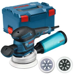 Bosch Exzenterschleifer GEX 125-150 AVE Professional Im Set In L-BOXX Gr. 3