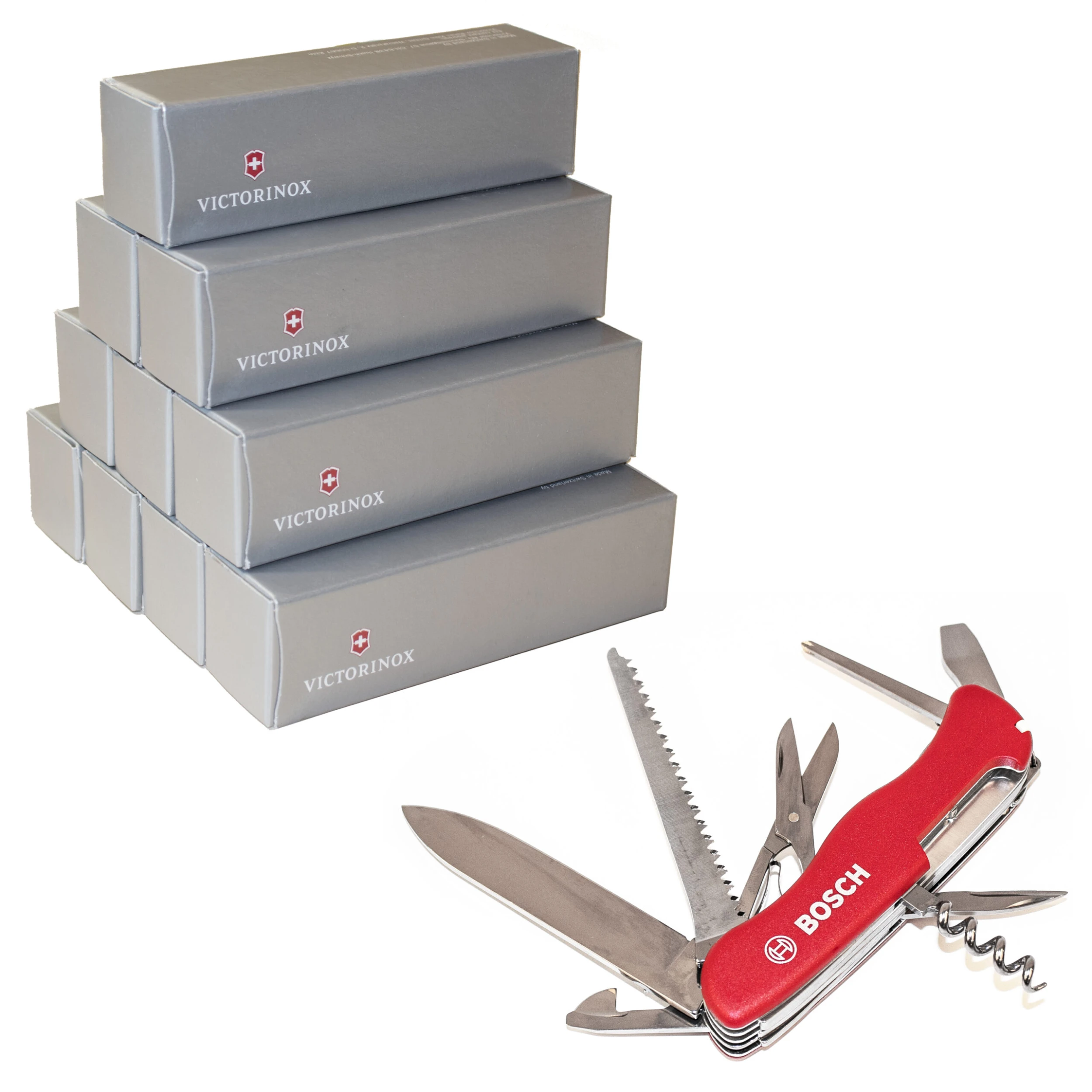 Mehrfachpack 10x Bosch Victorinox Outrider 0.8513 Mit Schwenkentriegelung