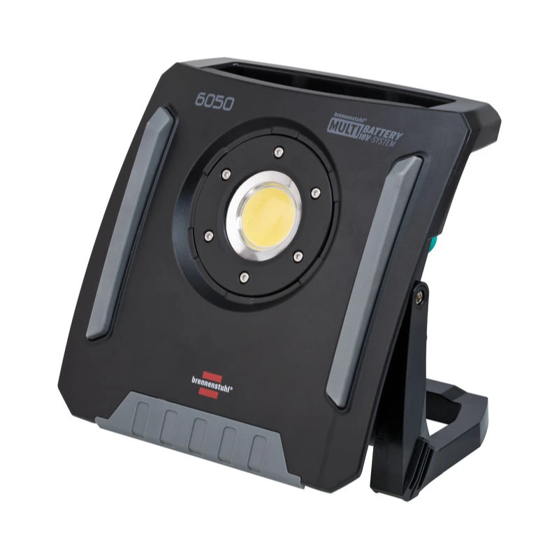 Brennenstuhl Multi Battery LED Akku Strahler Hybrid 6050 + 1x Bosch GBA 18V 3,0 Ah – Bild 2