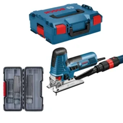 Bosch Stichsäge GST 160 CE Professional Im Set Mit Extra 30x Sägeblätter In L-BOXX