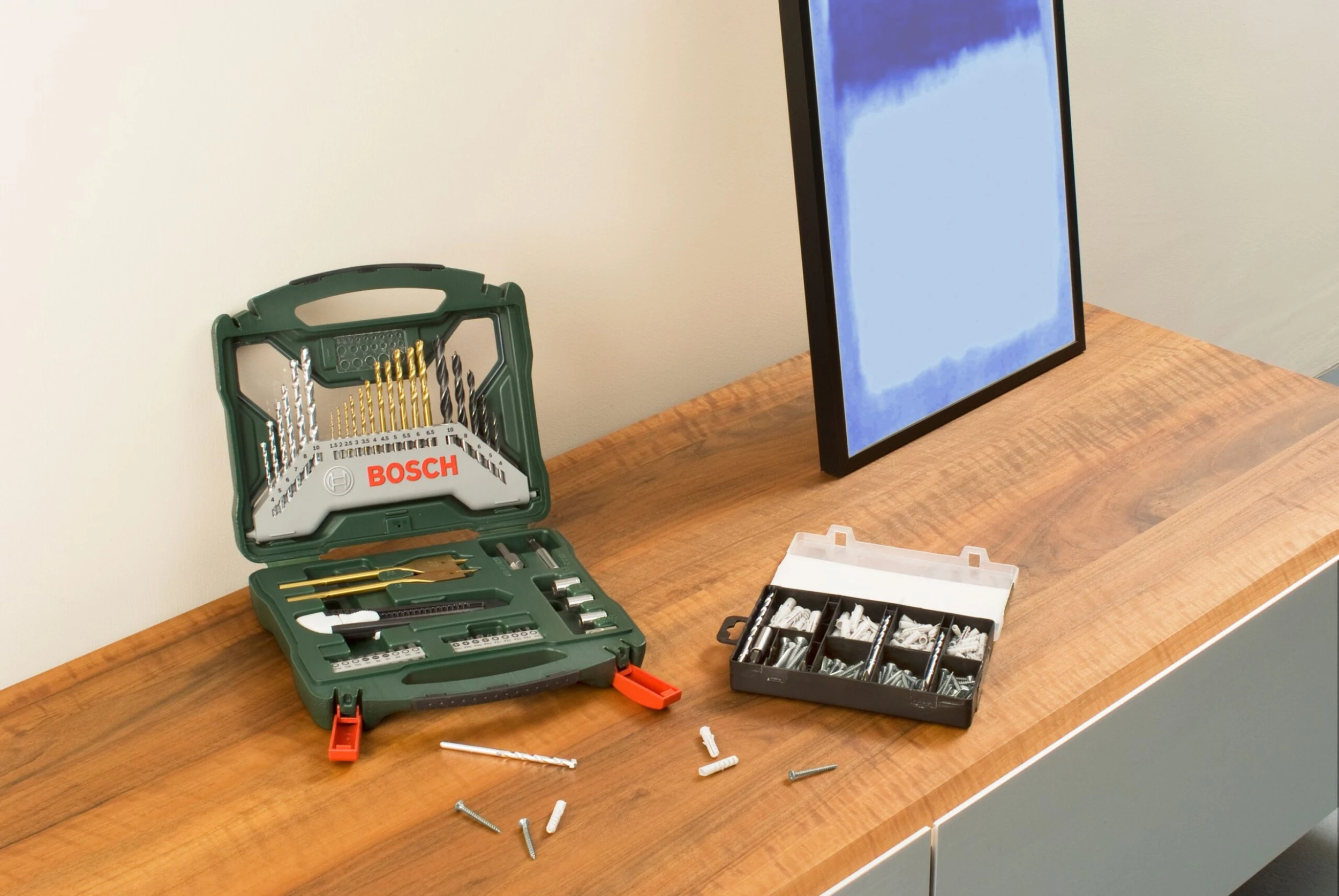 Bosch Bohr- Und Schrauberbit-Set + Dübel-Set, 173-teilig – Bild 5