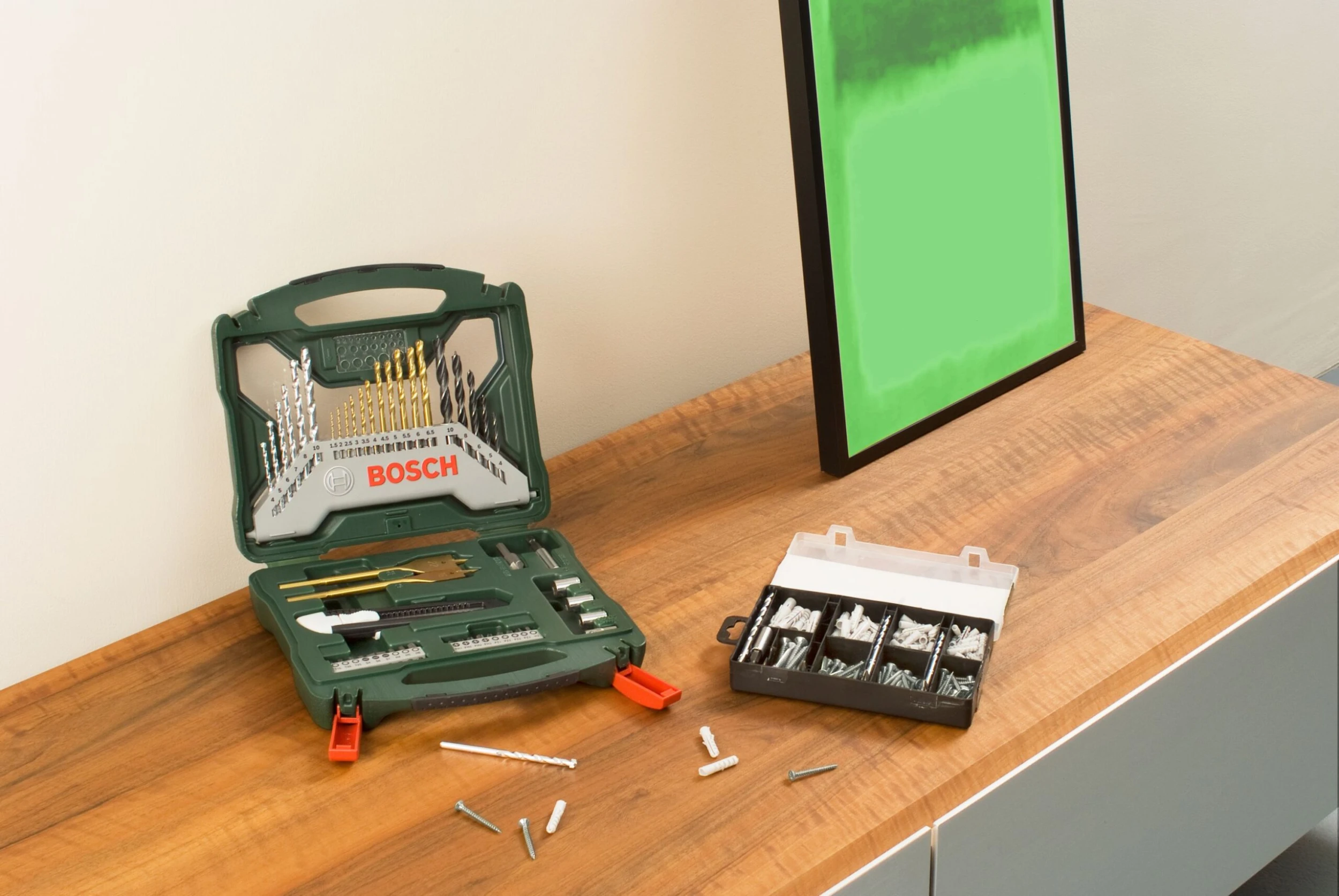 Bosch Bohr- Und Schrauberbit-Set + Dübel-Set, 173-teilig – Bild 6