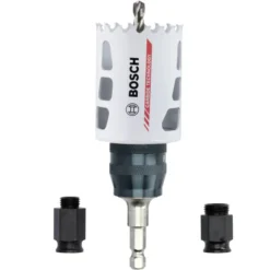 Bosch Starter-Set: Power-Change Plus Adapter Mit Carbide Lochsäge, 68 Mm