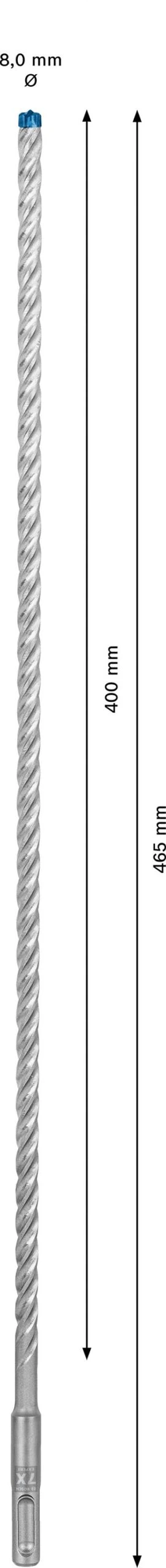 Bosch EXPERT SDS Plus-7X Hammerbohrer, 8 X 400 X 465 mm – Bild 3