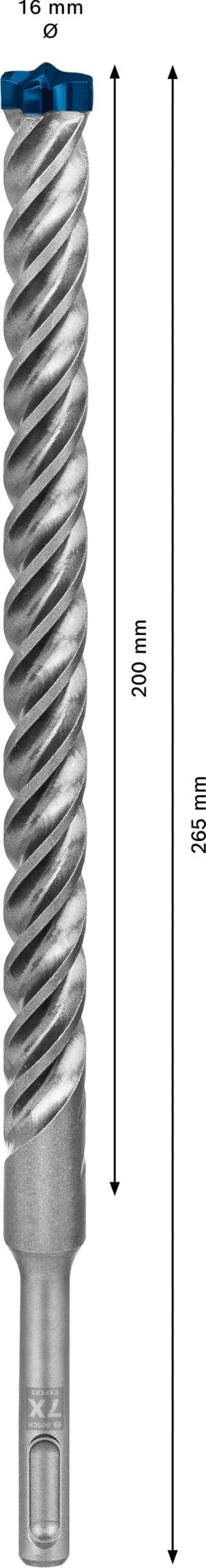 Bosch EXPERT SDS Plus-7X Hammerbohrer, 16 X 200 X 265 mm – Bild 3