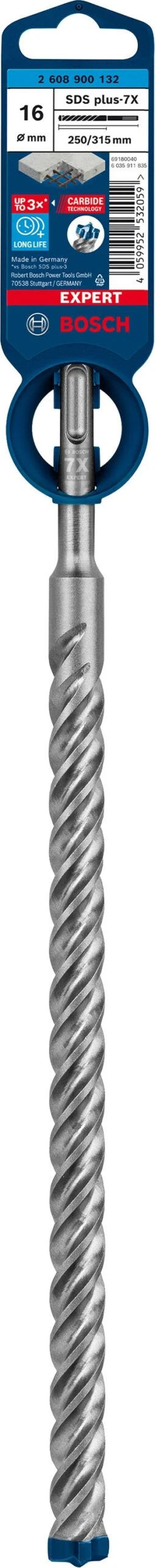 Bosch EXPERT SDS Plus-7X Hammerbohrer, 16 X 250 X 315 mm – Bild 2