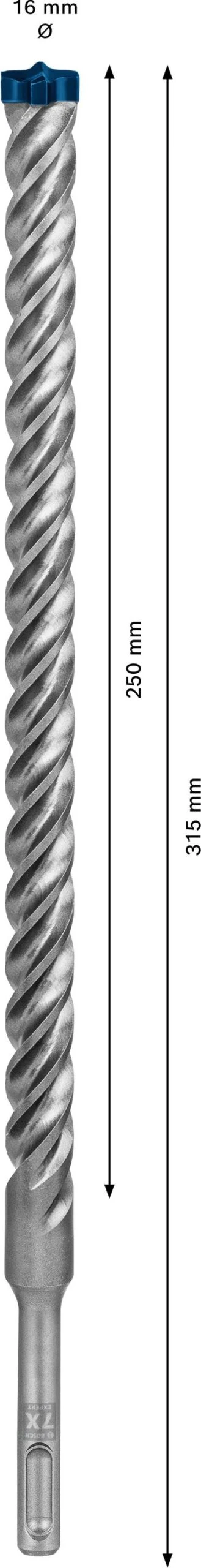 Bosch EXPERT SDS Plus-7X Hammerbohrer, 16 X 250 X 315 mm – Bild 3