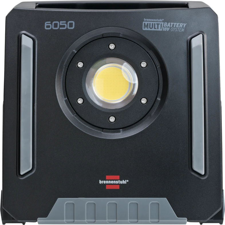 Brennenstuhl Multi Battery LED Akku Strahler Hybrid 6050 + 1x Bosch GBA 18V 3,0 Ah – Bild 4