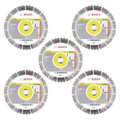 Bosch Diamant Trennscheibe Set 5x Best For Universal 230 X 22,23 Mm ( 5x 2608603633 )