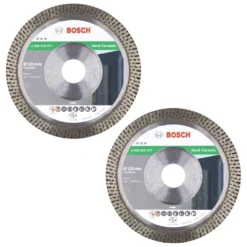 Bosch Diamant Trennscheibe Set 2x Best For Hard Ceramic 125 Mm X 22,23 ( 2x 2608615077 )