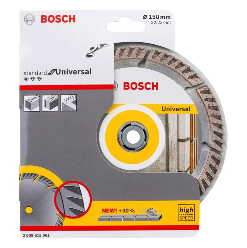 Bosch Standard For Universal Diamanttrennscheibe 150 X 22,23 Mm 5 Stk. ( 5x 2608615061 ) – Bild 3