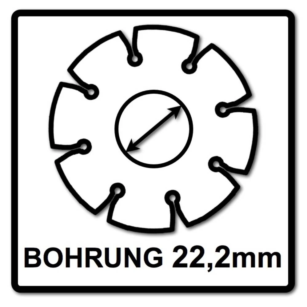 Bosch Standard For Universal Diamanttrennscheibe 125 X 22,23 Mm 2 Stk. ( 2x 2608615059 ) Für Beton, Stahl-Beton, Back-, Kalk- Und Sand-Stein – Bild 4