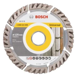 Bosch Standard For Universal Diamanttrennscheibe 125 X 22,23 Mm 5 Stk. ( 5x 2608615059 ) Für Beton, Stahl-Beton, Back-, Kalk- Und Sand-Stein