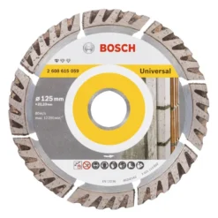 Bosch Standard For Universal Diamanttrennscheibe 125 X 22,23 Mm 20 Stk. ( 20x 2608615060 ) Für Beton, Stahl-Beton, Back-, Kalk- Und Sand-Stein