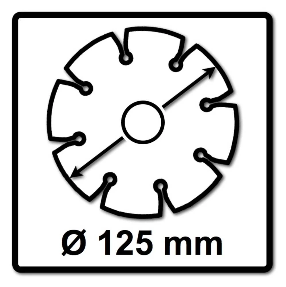 Bosch Standard For Universal Diamanttrennscheibe 125 X 22,23 Mm 20 Stk. ( 20x 2608615060 ) Für Beton, Stahl-Beton, Back-, Kalk- Und Sand-Stein – Bild 2