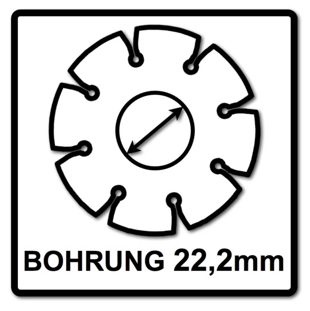 Bosch Standard For Universal Diamanttrennscheibe 125 X 22,23 Mm 20 Stk. ( 20x 2608615060 ) Für Beton, Stahl-Beton, Back-, Kalk- Und Sand-Stein – Bild 4