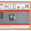 Bosch Zentrierkreuz Für Trockenbohrkronen Und Dosensenker, 87 Mm (2 608 597 479)