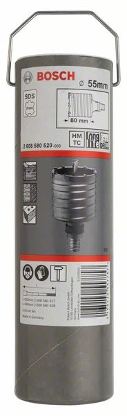 Bosch Hohlbohrkrone SDS Max-9, 55 X 80 X 109 Mm (2 608 580 520)