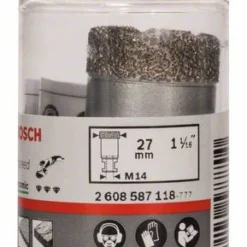 Bosch Diamanttrockenbohrer Dry Speed Best For Ceramic, 27 X 35 Mm (2 608 587 118)