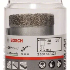 Bosch Diamanttrockenbohrer Dry Speed Best For Ceramic, 38 X 35 Mm (2 608 587 122)