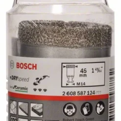 Bosch Diamanttrockenbohrer Dry Speed Best For Ceramic, 45 X 35 Mm (2 608 587 124)