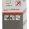Bosch Diamanttrockenbohrkrone G 1/2 Zoll, Standard For Universal, 52mm, 150mm, 4, 7mm (2 608 587 339)