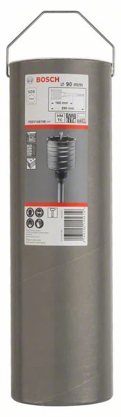 Bosch Hohlbohrkrone SDS Max-9, 90 X 80 X 160 Mm (F 00Y 145 198)