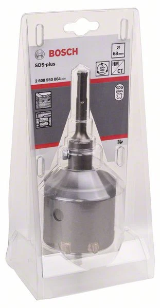 Bosch Hohlbohrkronen SDS Plus-9 Set, 3-teilig, 68 X 54 Mm (2 608 550 064) – Bild 2