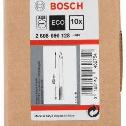 Bosch Spitzmeißel Mit SDS Max-Aufnahme, 400 Mm, 10er-Pack (2 608 690 128)