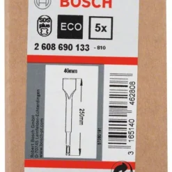 Bosch Spatmeißel Mit SDS Plus-Aufnahme, 250 X 40 Mm, 5er-Pack (2 608 690 133)