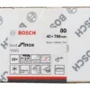 Bosch Schleifband Y580 Best For Inox, 40 X 760 Mm, 80 (2 608 608 Z43)