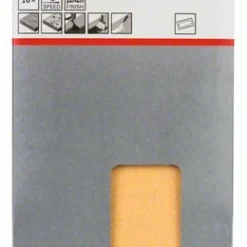 Bosch Schleifblatt C470, 115 X 280 Mm, 180, 14 Löcher, Gespannt, 10er-Pack (2 608 605 243)