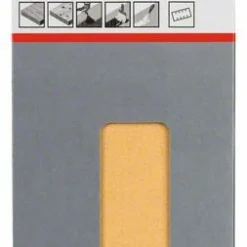 Bosch Schleifblatt C470, 93 X 230 Mm, 320, 8 Löcher, Gespannt, 10er-Pack (2 608 605 910)