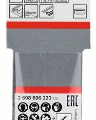 Bosch Schleifband-Set X450, Expert For Metal, 3-teilig, 40 X 305 Mm, 180 (2 608 606 223)