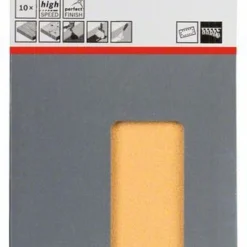 Bosch Schleifblatt C470, 115 X 230 Mm, 100, 14 Löcher, Klett, 10er-Pack (2 608 606 709)