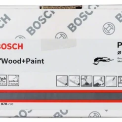 Bosch Schleifblatt C470, 93 Mm, 40, 6 Löcher, Klett, 50er-Pack (2 608 607 878)