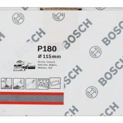 Bosch Schleifblatt C470, 115 X 230 Mm, 180, 14 Löcher, Klett, 50er-Pack (2 608 607 936)