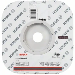 Bosch Schleifrolle J475 Best For Metal, Gewebeschleifrolle, 38 Mm X 25 M, 80 (2 608 608 C31)