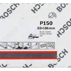 Bosch Schleifblatt M480 Net, Best For Wood And Paint, 93 X 186 Mm, 150, 50er-Pack (2 608 621 246)
