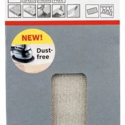 Bosch Schleifblatt M480 Net, Best For Wood And Paint, 93 X 186 Mm, 100, 10er-Pack (2 608 621 235)
