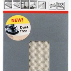 Bosch Schleifblatt M480 Net, Best For Wood And Paint, 93 X 186 Mm, 150, 10er-Pack (2 608 621 237)