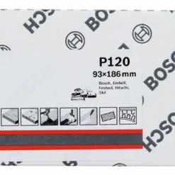 Bosch Schleifblatt M480 Net, Best For Wood And Paint, 93 X 186 Mm, 120, 50er-Pack (2 608 621 245)