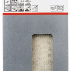 Bosch Schleifblatt M480 Net, Best For Wood And Paint, 115 X 230 Mm, 320, 10er-Pack (2 608 621 268)