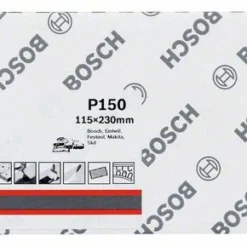 Bosch Schleifblatt M480 Net, Best For Wood And Paint, 115 X 230 Mm, 150, 50er-Pack (2 608 621 273)