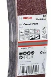 Bosch Schleifband-Set X440 Best For Wood And Paint, 10-teilig, 50 X 686 Mm, 60 (2 608 621 079)